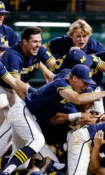 Michigan advances to College World Series for first time since 1984